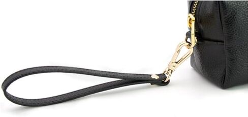 Wristlet Strap, Genuine Leather Keychain Wristlet KeyChain Hand Strap for Wallet Purse Clutch Cellphone Keychains Key in Saudi Arabia