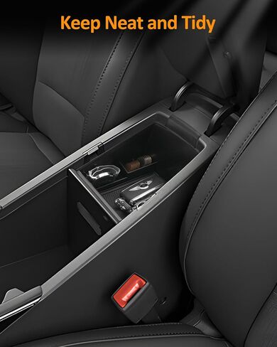 CDEFG لـ Kia NIRO 2022-2025 ملحقات وحدة التحكم المركزية درج منظم NIRO (LX، EX، EX Touring، SX، SX Touring) مسند الذراع وحدة التحكم الوسطى للتخزين 2022 2023 2024 2025 in Saudi Arabia