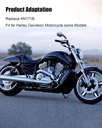 فلتر زيت الدراجة النارية استبدال KN171B مناسب لـ Harley Davidson FLFBS Fat Boy FLHC Heritage Classic FLHR Road King FLHT Electra Glide Standard 2013-2021 in Saudi Arabia