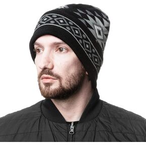 قبعة متماسكة من Southwest Beanie للرجال والنساء، قبعة جمجمة للجنسين قبعة شتوية هندية يومية دافئة للبرد in Kuwait