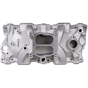2104 Intake Manifold Aluminum Dual Plane Compatible with Chevy Small Block SBC 1987-1995 305 350 V8 Idle-5,500 RPM in Kuwait