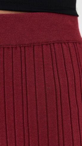LE BOP Women's Ribbed Flare Pants in Saudi Arabia
