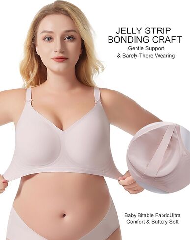 Avidlove Women's Seamless Bras Nursing Bras for Breastfeeding Tshirt Everyday Bra in Saudi Arabia