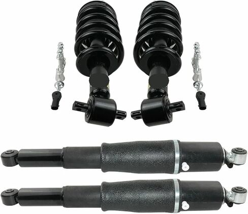 4x Front Rear Shock Struts Absorber Assys Compatible for Cadillac Escalade Tahoe GMC Yukon Avalanche 2007-2014 W/Magne Spring in Saudi Arabia