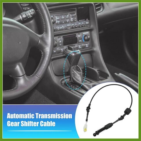Automatic Transmission Gear Shifter Cable for Corvette C5 1997-2002 Auto Trans Control Lever Cable Assembly Range Select Lever Kit 12559260 Vehicle Components in Saudi Arabia