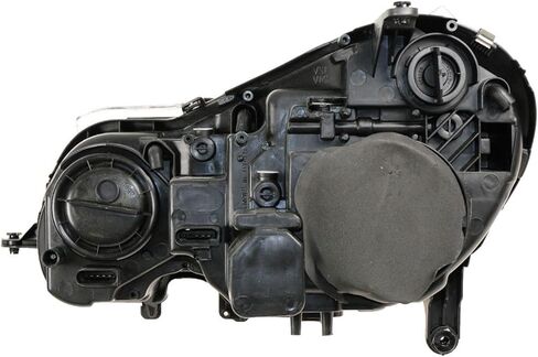 TRQ Passenger Side Headlight Assembly HID Compatible with 2005 Mercedes-Benz E320 2003-2006 E500 E55 AMG 2007-2009 E550 With High-Intensity Discharge lights Without Curve Lighting MB2503107 MB2503174 in Saudi Arabia