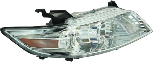 مجموعة المصابيح الأمامية TRQ مجموعة المصابيح الأمامية ذات الإطار الكروم HID المتوافقة مع 2003-2008 INFINITI FX35 FX45 مع أضواء تفريغ عالية الكثافة بدون صابورة أو لمبات IN2502113 IN2503113 in Saudi Arabia