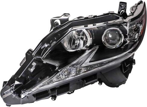 TRQ 2 Piece Headlight Assembly Set Driver & Passenger Side Compatible with Lexus ES300h ES350 2016-2018 LX2518158 LX2519158 8107033550 8114033A50 in Saudi Arabia