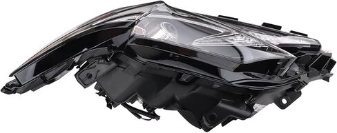 TRQ 2 Piece Headlight Assembly Set Driver & Passenger Side Compatible with Lexus ES300h ES350 2016-2018 LX2518158 LX2519158 8107033550 8114033A50 in Saudi Arabia