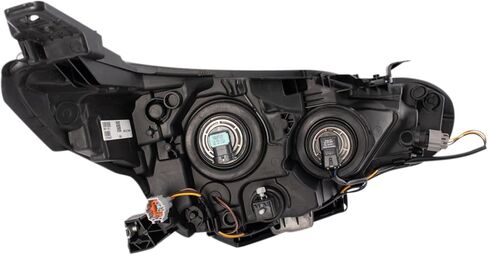 TRQ Driver Side Headlight Assembly Halogen Compatible with 2020-2023 Nissan Sentra S SR SV NI2502276 in Saudi Arabia