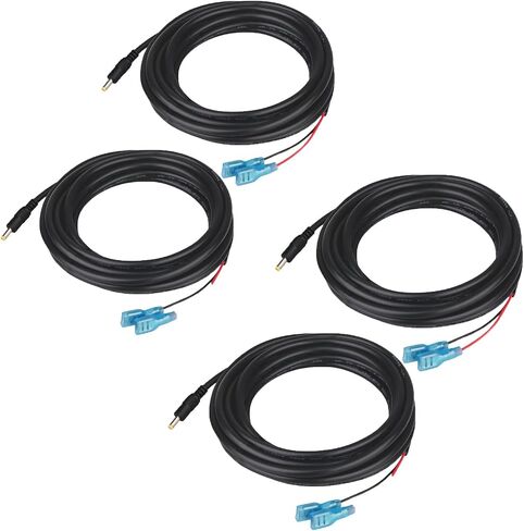 KSK 79-inch Trail Camera Power Cord, 4.0x1.7mm DC External Power Cable,Compatible with Tactacam Reveal, X, XB, SK,Wise Eye,Spartan Gocam, etc in Saudi Arabia
