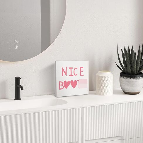 Funny Boho Bathroom Wooden Sign - Funny Boho Bathroom Signs, Boho Bathroom Signs Decor Funny, Funny Boho Bath Signs For Bathroom Decor in Saudi Arabia