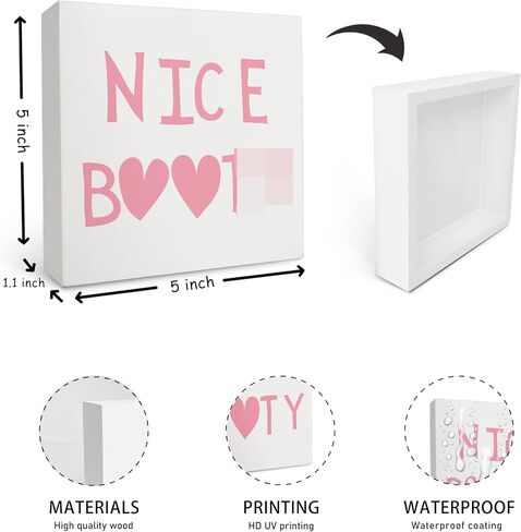 Funny Boho Bathroom Wooden Sign - Funny Boho Bathroom Signs, Boho Bathroom Signs Decor Funny, Funny Boho Bath Signs For Bathroom Decor in Saudi Arabia