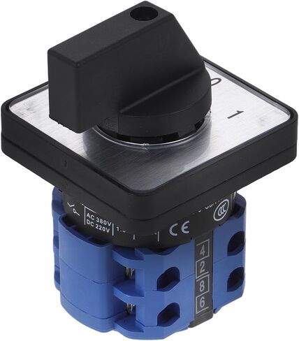 550v Changeover Rotary Cam Switch Position Motor Control Efficient Power Source Selector for Versatile Applications in Saudi Arabia