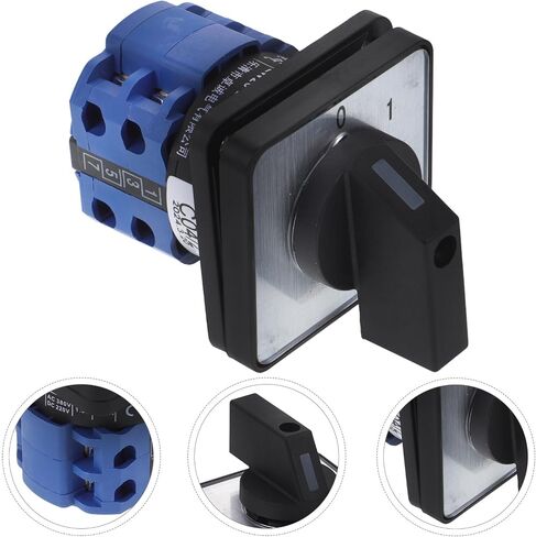 550v Changeover Rotary Cam Switch Position Motor Control Efficient Power Source Selector for Versatile Applications in Saudi Arabia