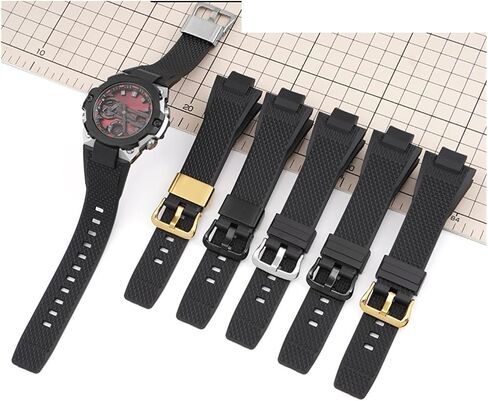 حزام مطاطي محدب مناسب لحزام الراتنج من سلسلة Casio G-Shock Steel Heart Gst-b400 in Saudi Arabia