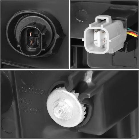‎DNA MOTORING OEM-HL-0153-L Left Side Headlight Compatible with 20-23 Toyota Corolla Sedan, Fits SE XSE XLE Models W/o Adaptive Headlights in Saudi Arabia