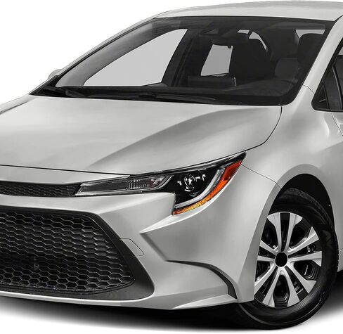 ‎DNA MOTORING OEM-HL-0153-L Left Side Headlight Compatible with 20-23 Toyota Corolla Sedan, Fits SE XSE XLE Models W/o Adaptive Headlights in Saudi Arabia