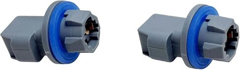 2Pcs License Plate Light Socket Rear Tail Brake Lamp Plug F81Z13411AA Compatible with Escape Expedition Explorer F-150 F-250 F-350 Fiesta Focus Fusion in Saudi Arabia