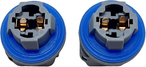 2Pcs License Plate Light Socket Rear Tail Brake Lamp Plug F81Z13411AA Compatible with Escape Expedition Explorer F-150 F-250 F-350 Fiesta Focus Fusion in Saudi Arabia