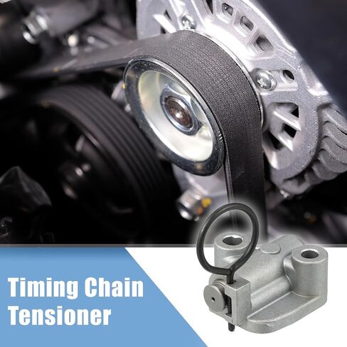 X AUTOHAUX Timing Chain Tensioner for Buick Encore 2021 for Chevrolet Trax 2021 No.55562235 Metal Silver Tone in Saudi Arabia