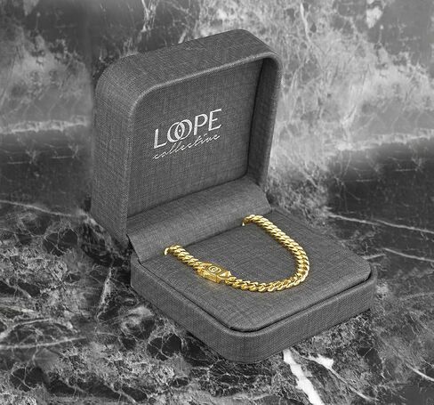 610 Stealth Minimal Cuban Chain - 18K Gold, 304 Stainless Steel, Acetylene Black in Saudi Arabia