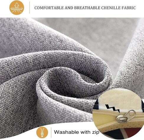 Custom Size Bench/Chair/Sofa Cushion Covers, Furniture Cushion Protector Covers, Personalized Indoor and Outdoor Furniture Seat Cushion Covers, Removable Washable in Saudi Arabia