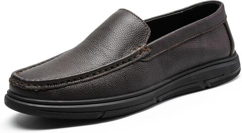 Men’s Loafers Casual Leather Slip-On Oxfords Driving Shoes Dress Soft Comfortable & Light-Weight in Saudi Arabia