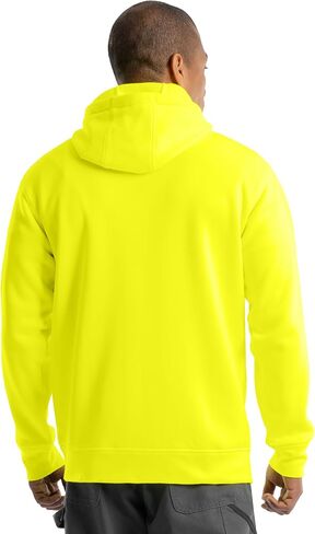 Wrangler mens Durable Performance Fleece Hi-viz Full Zip Hoodie in Saudi Arabia