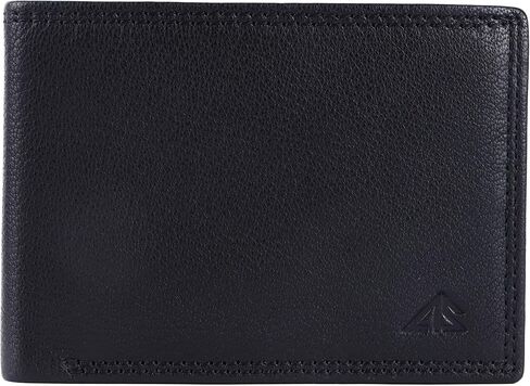 ASAD Genuine Leather Wallet for Men | Slim, Stylish, Genuine Leather Double Stitched RFID Blocking Bifold Stylish | Bifold Wallet With 8 Card Slot | Gift for Him | Crazy Horse With American Flag in Kuwait