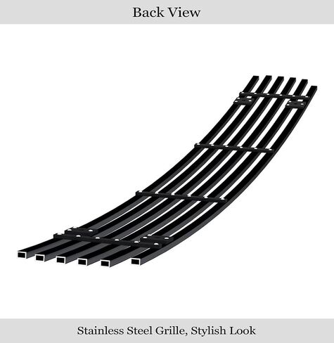 APS Compatible with Lexus GS 300 2006 & 07 350 450H & 05-07 430 Lower Bumper Stainless Steel Chrome Polished 8x6 Horizontal Billet Front Grill Grille Insert T65454S in Saudi Arabia