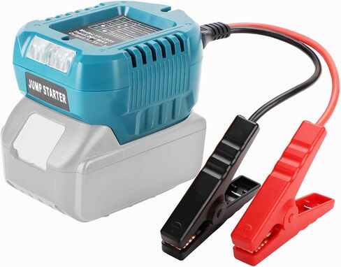 Portable Car Jump Starter Compatible with Makita 18V- 11AWG Heavy Duty Jump Starter Cable (1.2FT) for Car Battery Emergency Jump Start, Using Tool Batteries (Battery Sold Separately) in Saudi Arabia