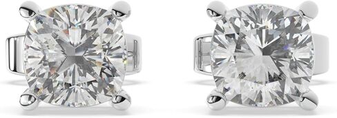 14K Solid Gold Lab Grown Moissanite Stud Earrings for Women | Emerald, Oval, Pear, Cushion, Heart & Asscher Cuts | Multiple Sizes & CTW | Push Back & Screw Back | Hypoallergenic | Made in USA | Gift for Her | By Adora Fine Jewelry in Kuwait