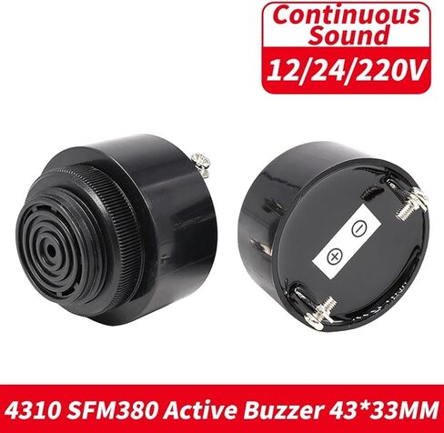 1 قطعة 4310 SFM-380 عالية ديسيبل الطنان النشط 12 فولت 24 فولت 220 فولت 4310 كهرضغطية تيار مستمر المتكلم سيارة مخصصة الصوت المستمر (4310 12 فولت) in Saudi Arabia