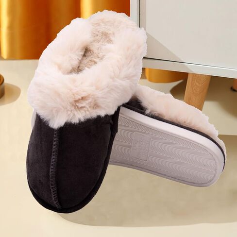 Kunyeah USB Heated Slippers Foot Warmer Shoes Charger Electric Heating Shoes Winter Warm Plush Slippers for Women Men in Saudi Arabia