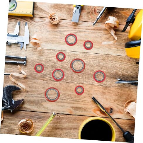 Alipis 30pcs Air Conditioning Compressor Gasket Seal Kit Easy Install Sealing Washers for Leak Prevention and Precise Fit for Air in Saudi Arabia
