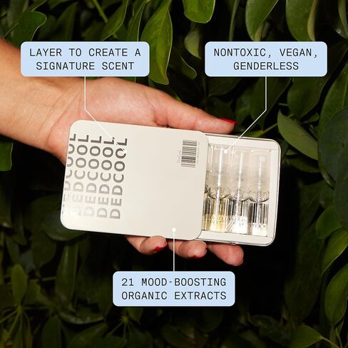 DedCool Sample Tin Luxury Fragrance Discovery Set | 6 Genderless Scents – Xtra Milk, Milk, Red Dakota, 01 Taunt, Madonna Lilly, 03 Blonde | Long Lasting, Vegan, Non-Toxic, Clean | Travel Size in Saudi Arabia