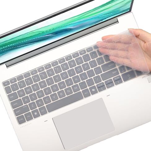 Keyboard Cover for HP EliteBook 660 G11 16 inch & HP EliteBook 660 16 inch Laptop 2024 Accessories Protective Keyboard Cover Skin US Layout-Black in Saudi Arabia