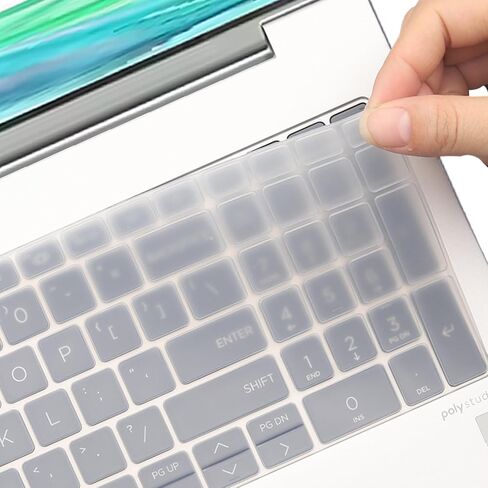 Keyboard Cover for HP EliteBook 660 G11 16 inch & HP EliteBook 660 16 inch Laptop 2024 Accessories Protective Keyboard Cover Skin US Layout-Black in Saudi Arabia