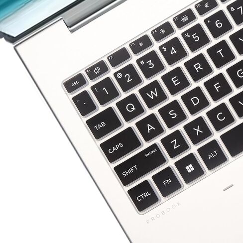 غطاء لوحة المفاتيح لجهاز HP EliteBook 660 G11 مقاس 16 بوصة وHP EliteBook 660 مقاس 16 بوصة للكمبيوتر المحمول 2024 ملحقات غطاء حماية للوحة المفاتيح بتصميم أمريكي - أسود in Saudi Arabia