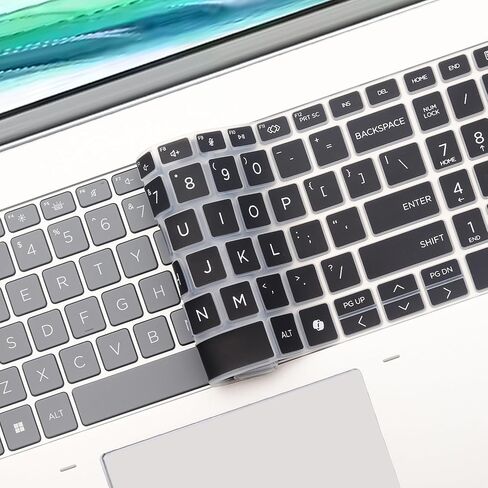 غطاء لوحة المفاتيح لجهاز HP EliteBook 660 G11 مقاس 16 بوصة وHP EliteBook 660 مقاس 16 بوصة للكمبيوتر المحمول 2024 ملحقات غطاء حماية للوحة المفاتيح بتصميم أمريكي - أسود in Saudi Arabia