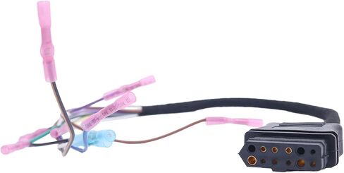 Snow Plow 9 Pin Truck Side Harness Repair Kit - White, PVC & Copper Cable - Compatible with Western (49308, 61437, 62512) & Fisher (22336K) Snow Plow Parts in Saudi Arabia