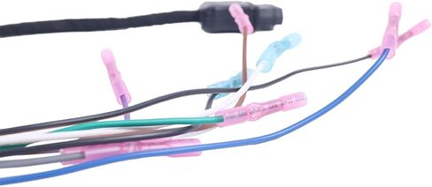 Snow Plow 9 Pin Truck Side Harness Repair Kit - White, PVC & Copper Cable - Compatible with Western (49308, 61437, 62512) & Fisher (22336K) Snow Plow Parts in Saudi Arabia
