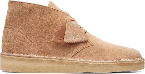 Clarks Men's Desert Coal Shoes,Light Tan Suede, 8 Medium US in Saudi Arabia