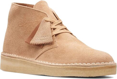 Clarks Men's Desert Coal Shoes,Light Tan Suede, 8 Medium US in Saudi Arabia