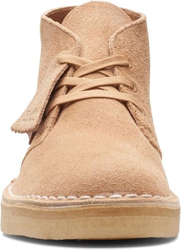 Clarks Men's Desert Coal Shoes,Light Tan Suede, 8 Medium US in Saudi Arabia