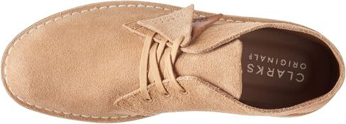 Clarks Men's Desert Coal Shoes,Light Tan Suede, 8 Medium US in Saudi Arabia
