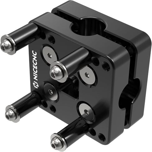 NICECNC Black Tenere700 GPS Mount Bracket Compatible with Yamaha Super Tenere XTZ1200 2014-2022, Compatible with Aprilia Tuareg 660 2022, See Fitments in Saudi Arabia