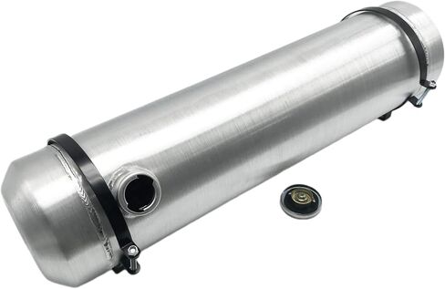 JSD 7 Gallon Aluminum Spun Fuel/Gas Tank 8" x 33" With Internal Baffle, 1/4" NPT Outlet in Saudi Arabia