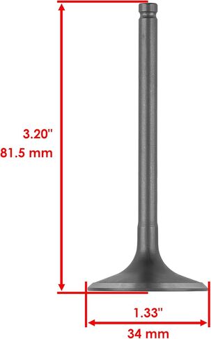Caltric Intake and Exhaust Valve Compatible with Honda Rancher 350 TRX350TE TRX350TM 4x4 ES S 2000-2006 in Saudi Arabia